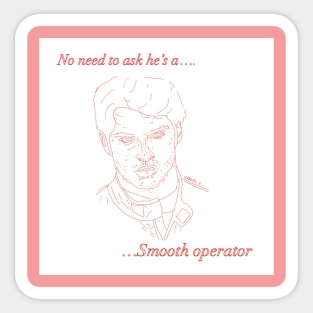 Smooth operator Carlos Sainz Sticker